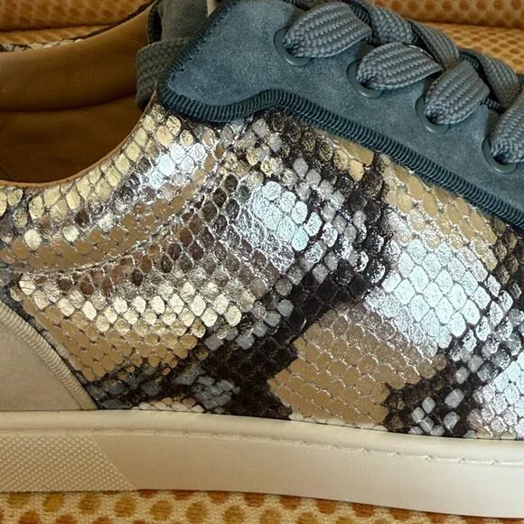 Christian Louboutin Leather Louis Junior Orlato Flat, Sizes 42